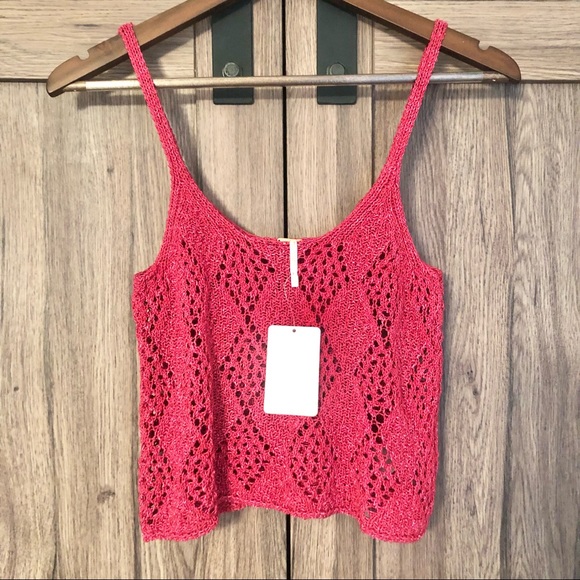 Free People Glisten Tank Top Love Potion - Picture 3 of 4